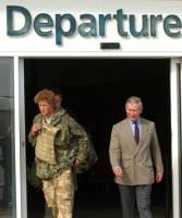 Princ Harry se vrací z Afghánistánu. Foto: Cpl Graham Taylor, Royal Air Force pro britské ministerstvo obrany